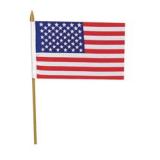 Vlajka na tyèce US