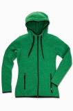 Dámská mikina Active Knit Fleece - Zelená