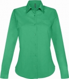Dámská košile dlouhý rukáv JESSICA - Zelená