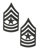 Odznak hodnosti US STAFF SGT.MATT
