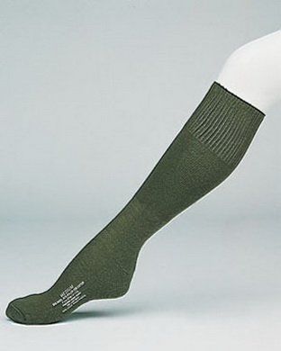 Ponožky US froté OLIV použité