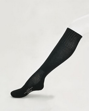 Ponožky US froté ÈERNÉ