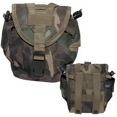 Sumka MOLLE pro láhev 1l/Utility WOODLAND