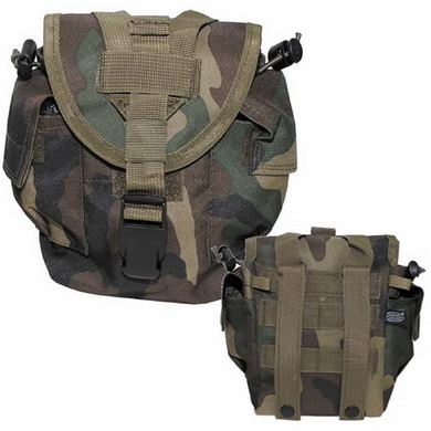 Sumka MOLLE pro lhev 1l/Utility WOODLAND