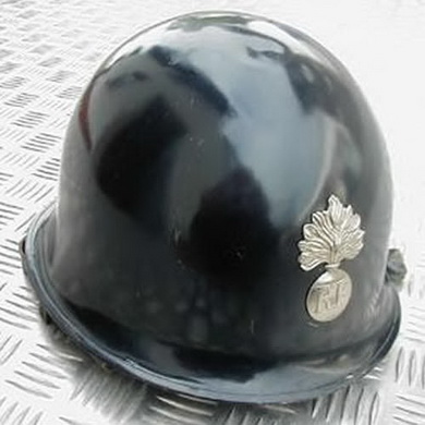 Helma RF francouzská odznak MODRÁ použitá