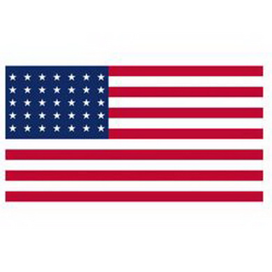 Vlajka USA 48 hvzd