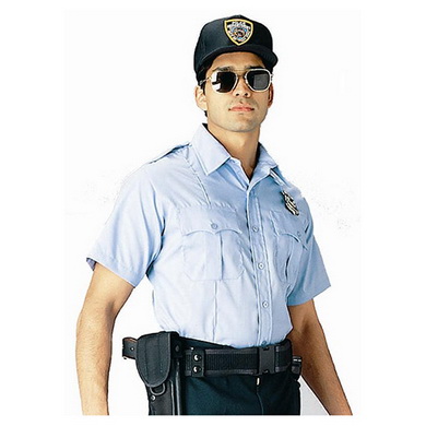 Košile POLICIE A SECURITY krátký rukáv SV.MODRÁ