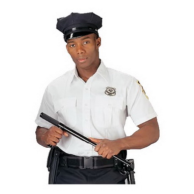 Košile POLICIE A SECURITY krátký rukáv BÍLÁ