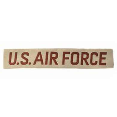 Popiska tkaná US AIR FORCE - desert