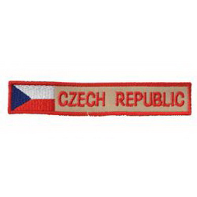 Nivky CZECH REPUBLIC erven s vlajkou