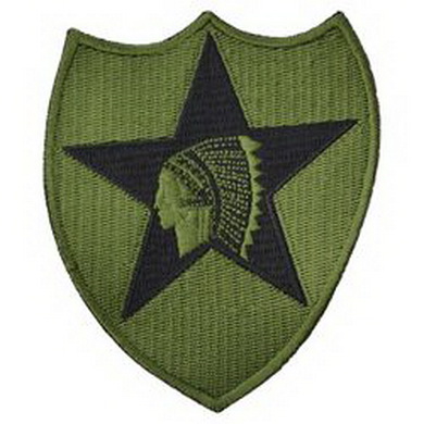 Nášivka 2nd Infantry Division, bojová