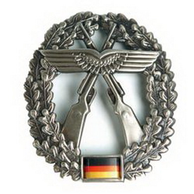 Odznak BW na baret Luftwaffen-Sicherungstruppe