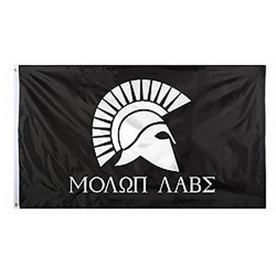 Vlajka MOLON LABE 90 x 150 cm