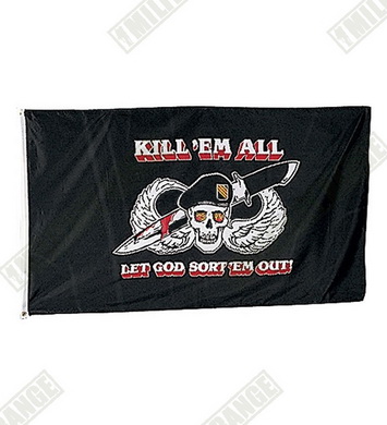 Vlajka KILL&#039;EM ALL
