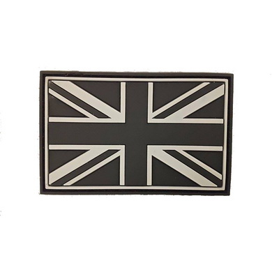 Nášivka vlajka VELKÁ BRITÁNIE plast velcro velká SWAT