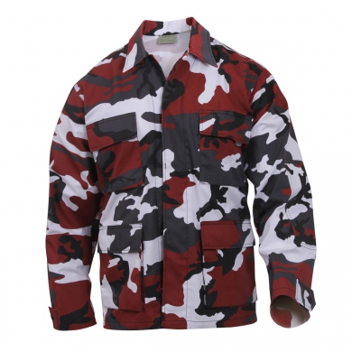 Blůza US typ BDU RED CAMO