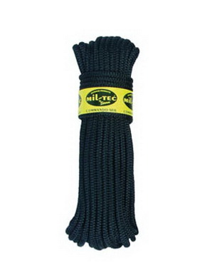Šňůra COMMANDO 5mm - ČERNÁ
