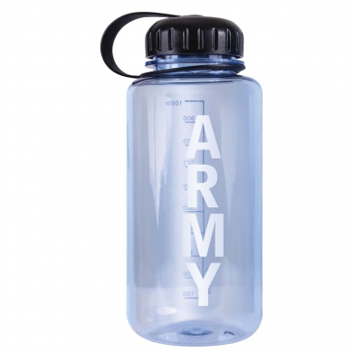 Láhev ARMY objem 1Q PRŮHLEDNÁ