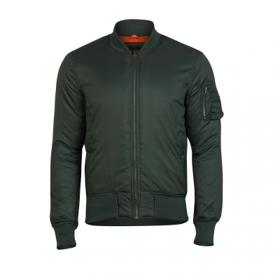 Bunda BOMBER MA1 basic ZELENÁ