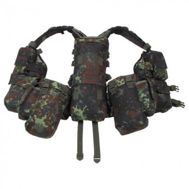 Vesta taktická s 12 kapsami FLECKTARN