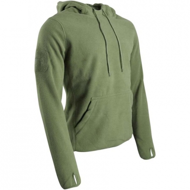 Mikina WARRIOR fleece ZELENÁ