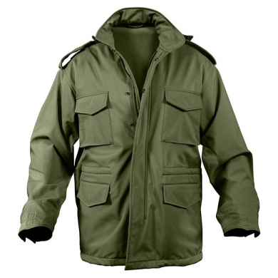 Bunda US M65 SOFTSHELL ZELENÁ
