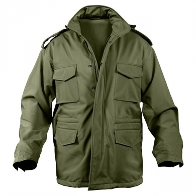 Bunda US M65 SOFTSHELL ZELEN