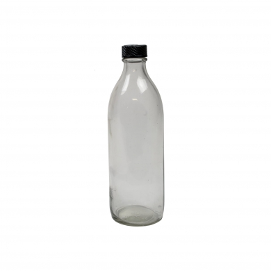 Lahvièka sklenìná úzkohrdlá 300 ml s plastovým víèkem