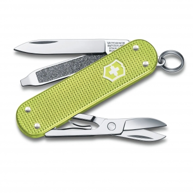 Nůž kapesní CLASSIC SD ALOX 58mm LIME TWIST