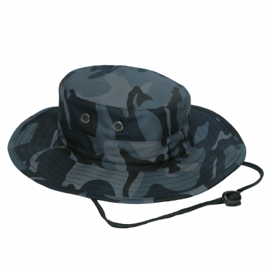 Klobouk MILITARY nastaviteln MIDNIGHT BLUE CAMO