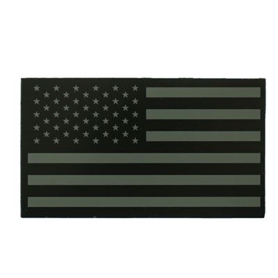 Nášivka IFF IR vlajka USA VELCRO ZELENÁ