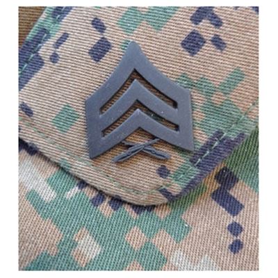 Odznak hodnostní USMC - Sgt. - ÈERNÝ