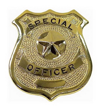 Odznak SPECIAL OFFICER ZLAT