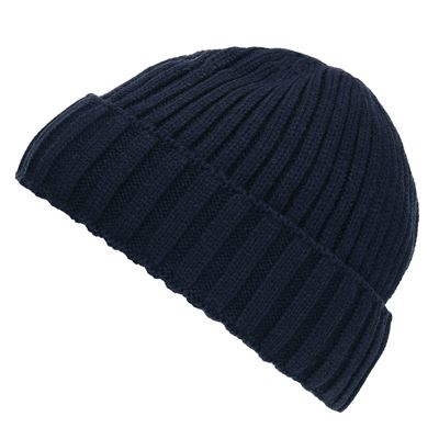 epice pleten EXTREME BEANIE se zateplenm MODR