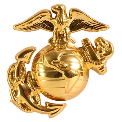 Odznak USMC ZLAT