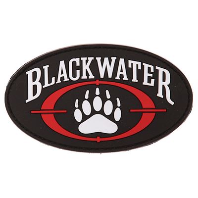 Nášivka BLACKWATER 3D PVC