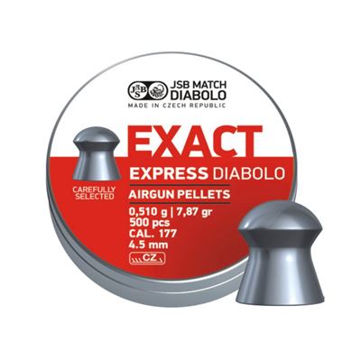 Diabolky JSB EXACT EXPRESS 4,52 mm 500 ks