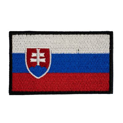 Nášivka vlajka SLOVENSKO velcro BAREVNÁ