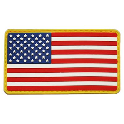 Nivka vlajka USA plast barevn VELCRO