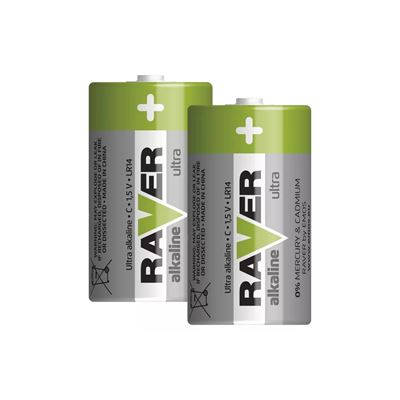Baterie alkalická RAVER 1,5V