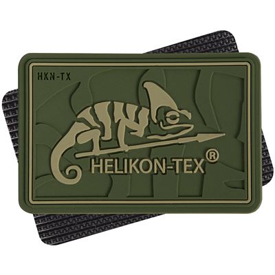 Nášivka HELIKON-TEX velcro plastová ZELENÁ