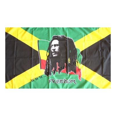 Vlajka Bob Marley JAMAJKA