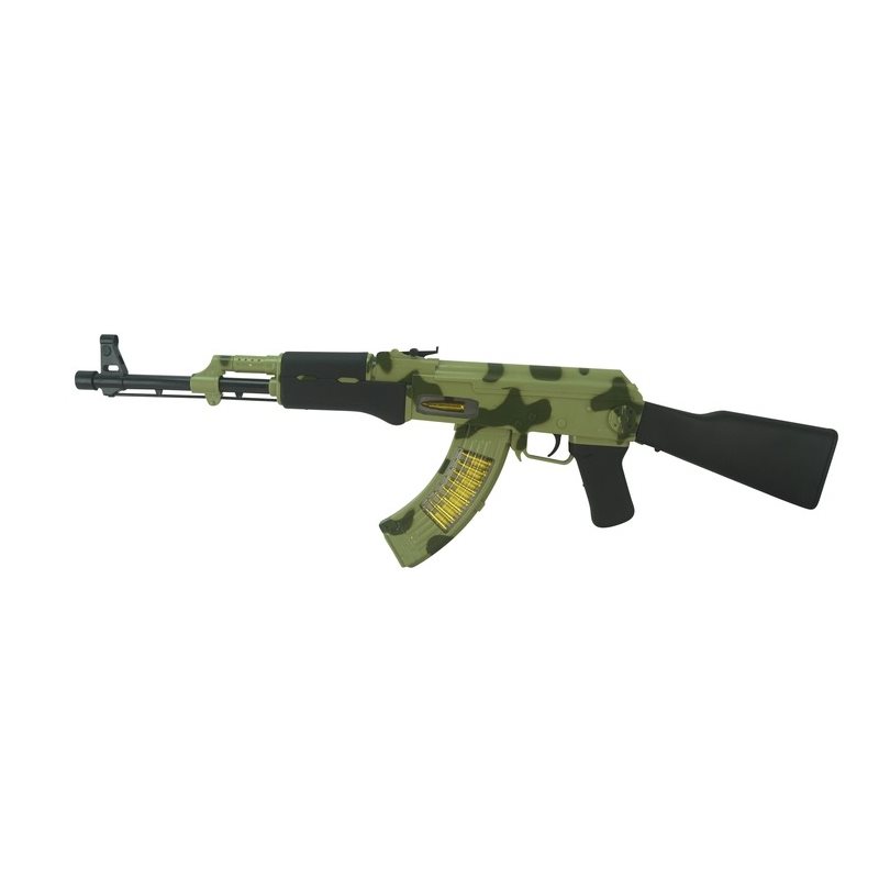 Hraèka puška AK-47 plastová 69 cm MASKOVANÁ - zvìtšit obrázek