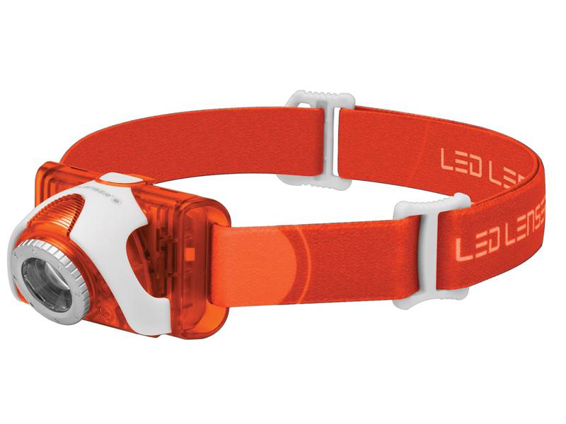 Èelovka LED Lenser SEO 3 oranžová - zvìtšit obrázek