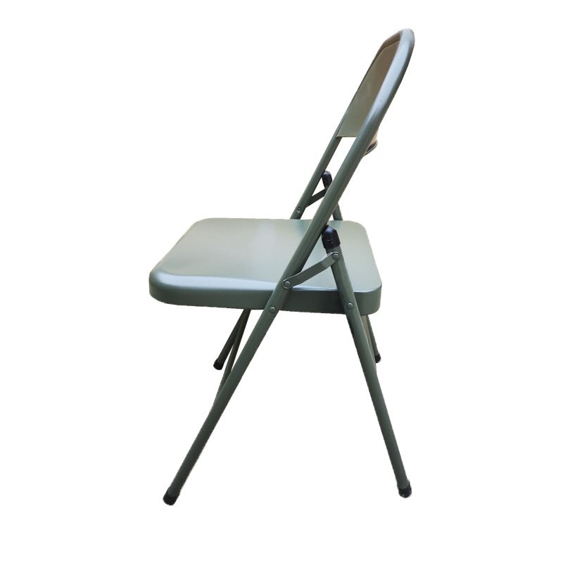Židle plechová US model skládací ZELENÁ - zvìtšit obrázek