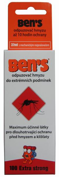Repelent proti hmyzu BEN´S 100, 37ml - BENS - zvìtšit obrázek