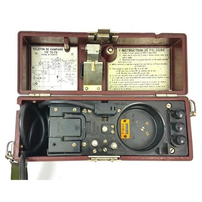 Telefon RUMUNSKÝ TC-72 F-1600 použitý - zvìtšit obrázek